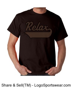 Relax OG skateboard shirt Brwn/Coco Design Zoom