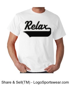 Relax OG skateboard shirt Design Zoom