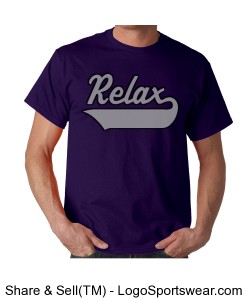 RELAX OG skateboard shirt Design Zoom
